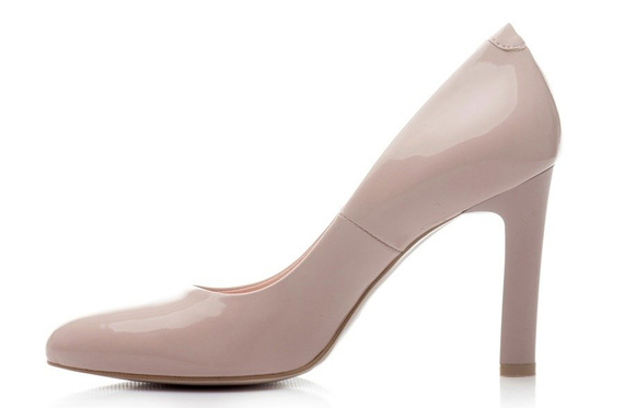Buty VISCONI Beige Lakier wz.7316