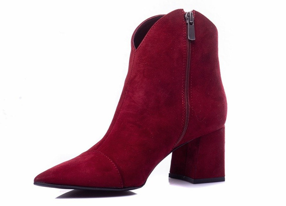 Buty VISCONI Bordo Welur wz.2592