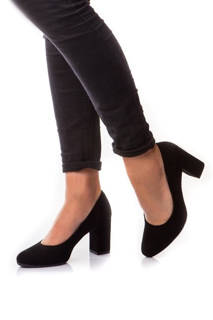 Buty VISCONI Czarne Welur wz.7336