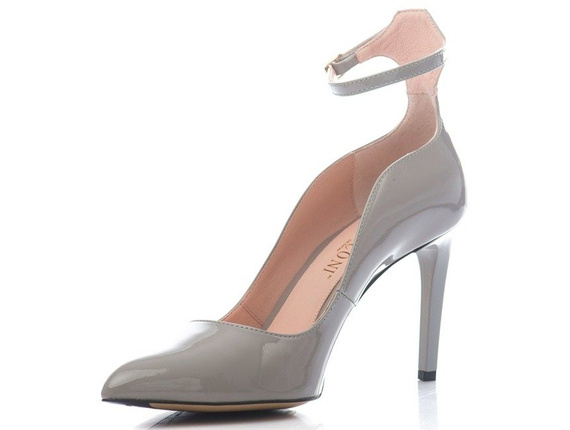 Buty VISCONI Popiel Lakier wz.7236
