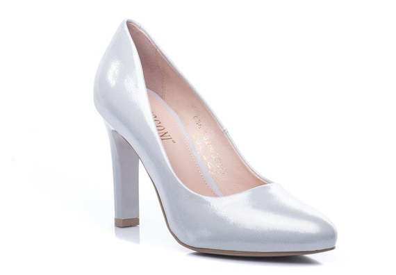 Buty VISCONI Satyna Srebro wz.7316